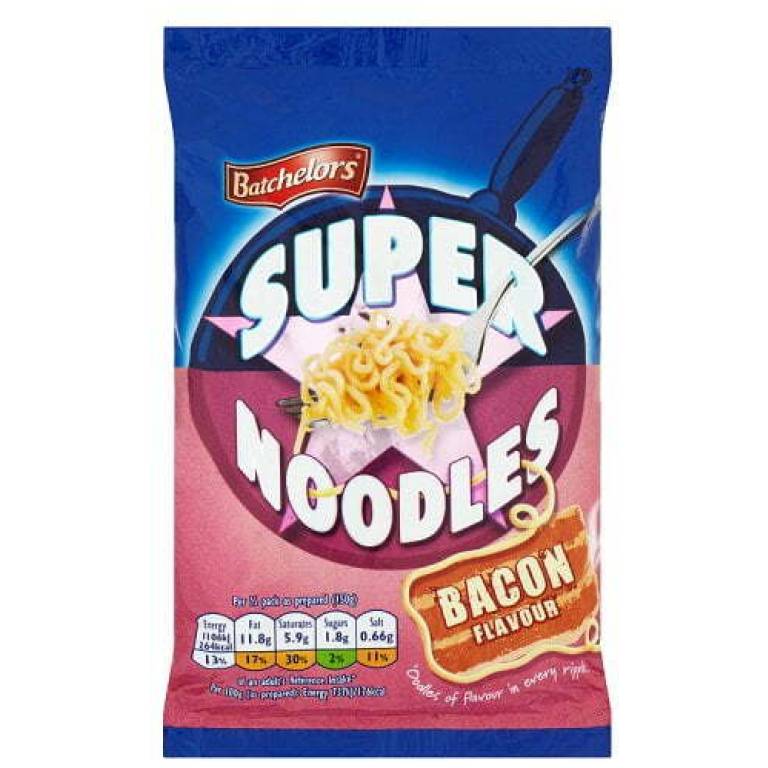 Batchelors BBQ Beef Super Noodles Brits R U S