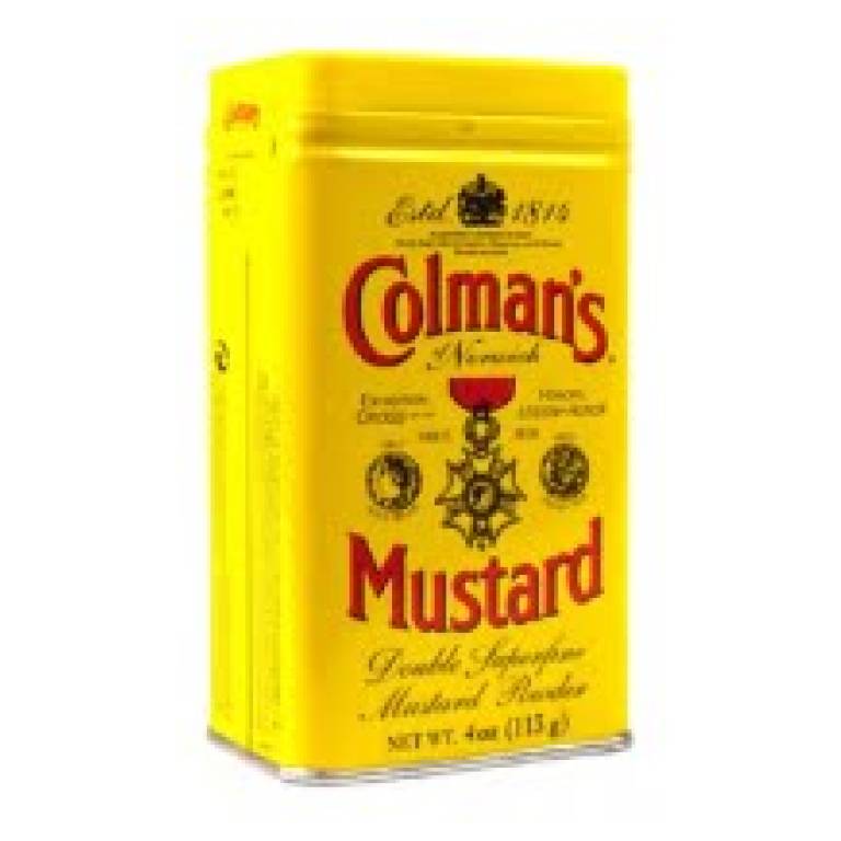 Colmans Mustard Powder 4oz Brits R U.S.