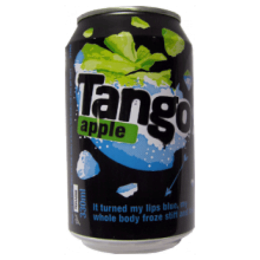 Tango Sparkling Apple flavored Drink Brits R U.S.