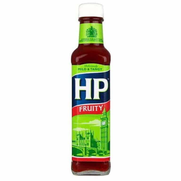 HP Brown Sauce Original Glass Bottle Brits R U.S.
