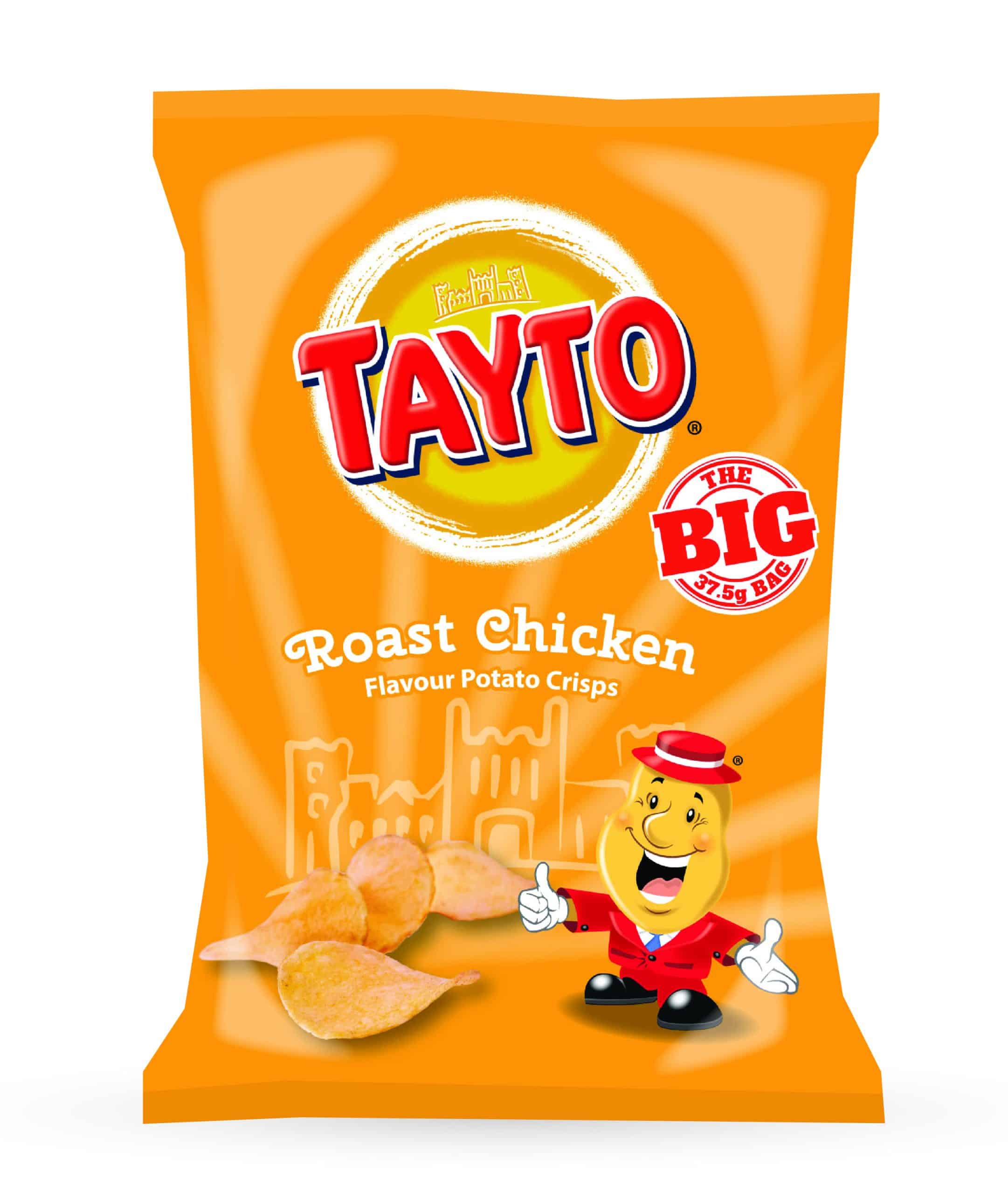 Tayto Roast Chicken Crisps Brits R U S 