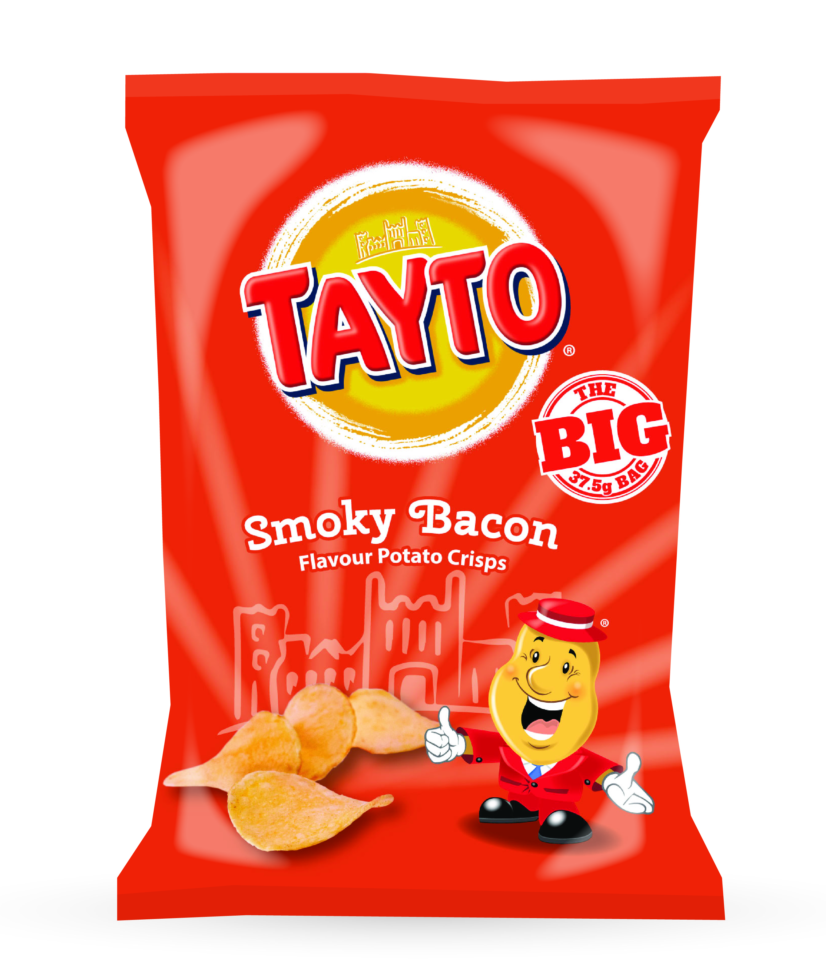 Tayto Smoky Bacon Crisps Brits R U S 