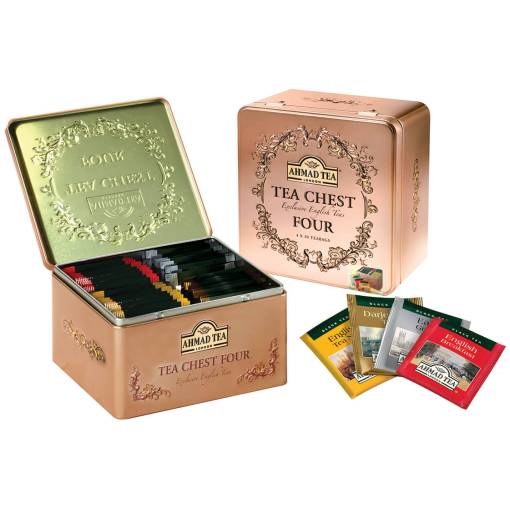 Ahmad tea chest four