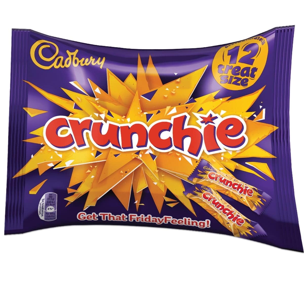 Cadbury Crunchie Treatsize Bag Brits R U S