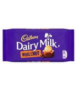 Cadbury Dairy Milk Whole Nut 110g