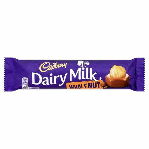 Cadbury Whole Nut Standard Brits R U S 