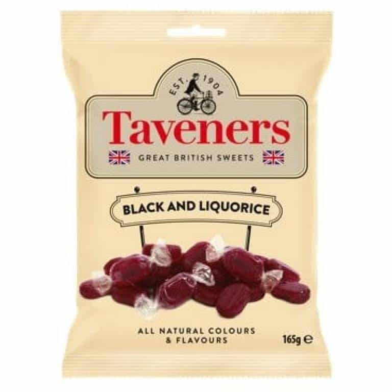 Taveners Liquorice And Blackcurrant Brits R U S 
