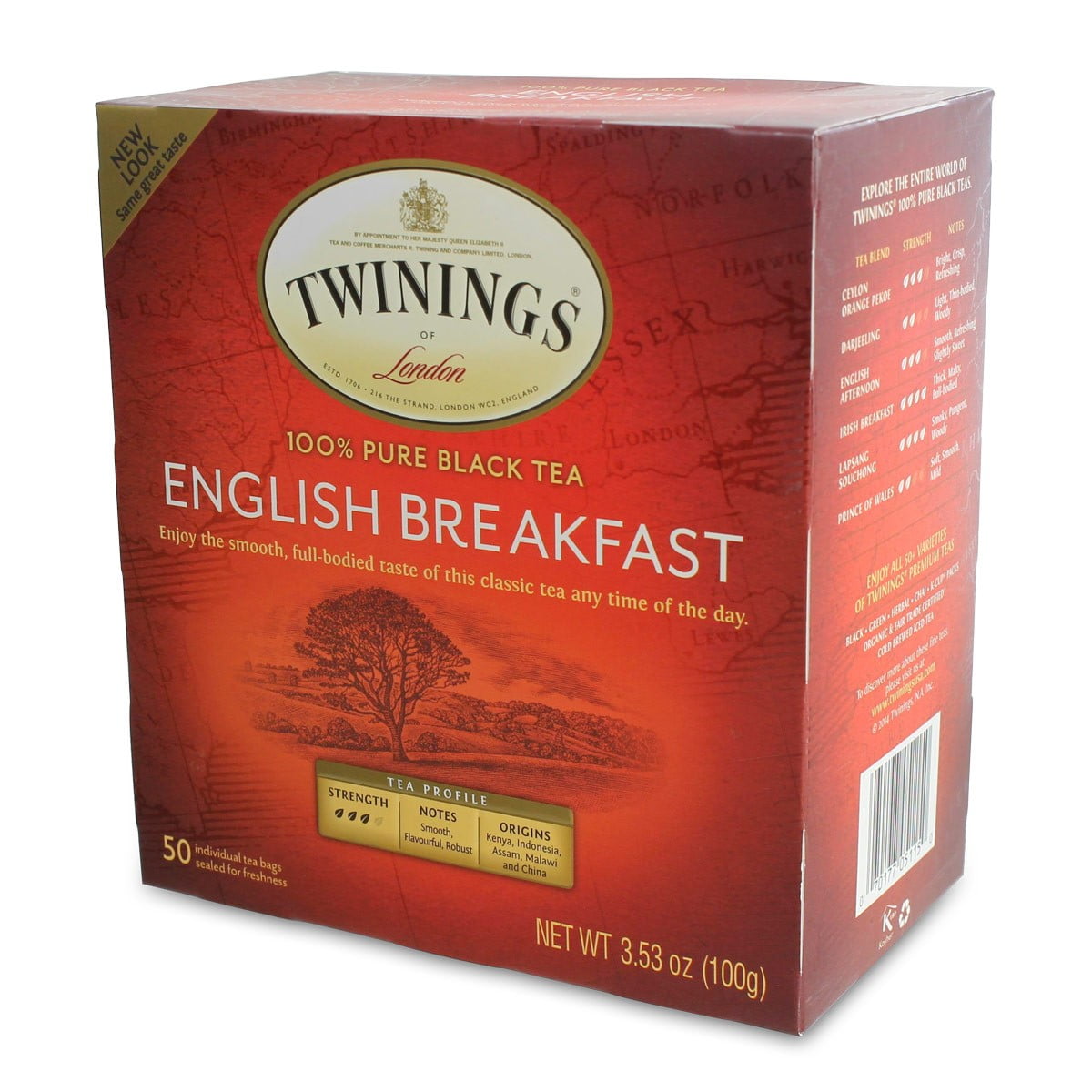 Twinings English Breakfast Tea Teabags 50s – Brits R U.S.