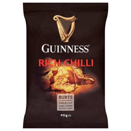 Guinness Crisps Chilli 40
