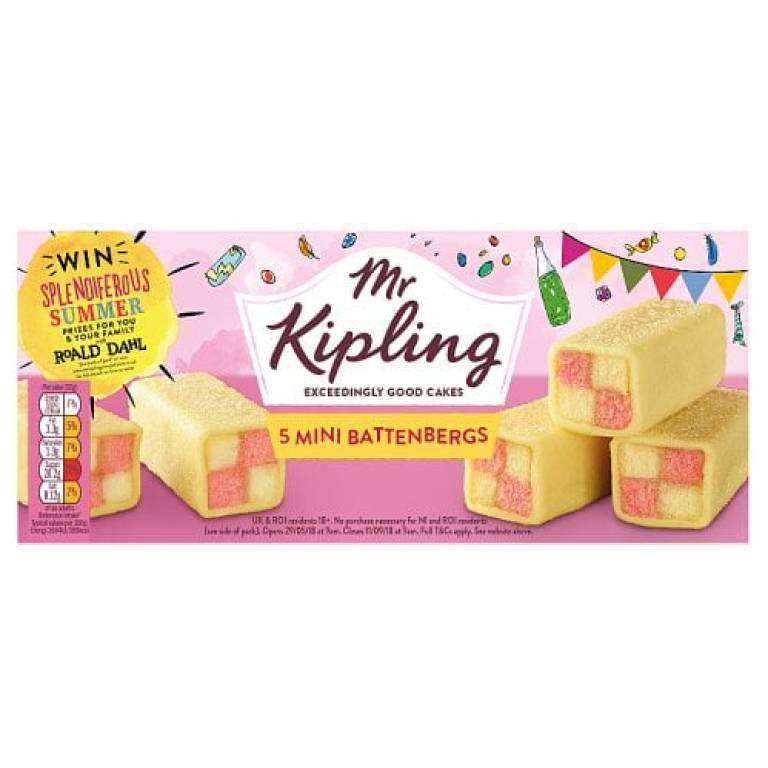 Mr Kipling Mini Battenberg Cakes Brits R U.S.