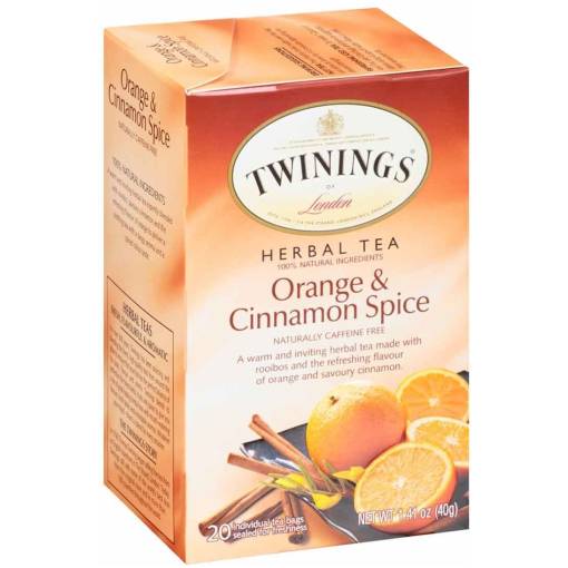 Twinings Orange & Cinnamon Spice Tea Teabags 20s Brits R U.S.
