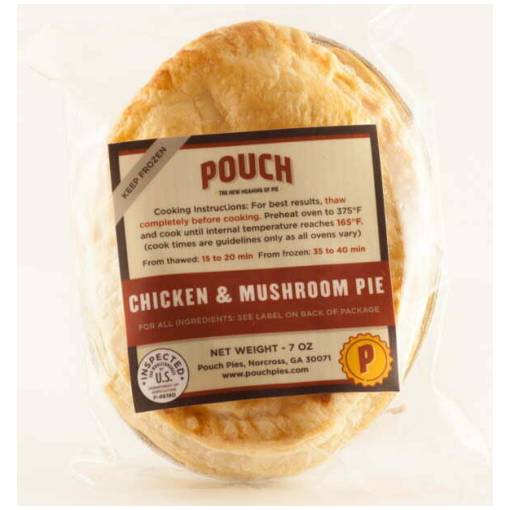 Pouch Chicken Mushroom Pie