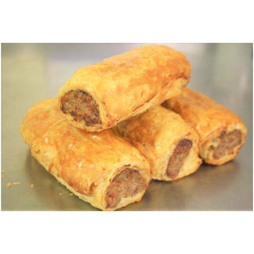 flaky sausage rolls