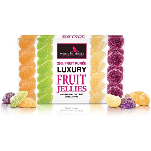 Monty Bojangles Luxury  Fruit Jellies 200G