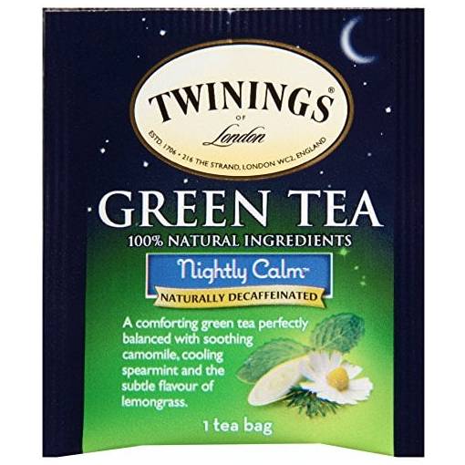 Twinings Green Nightly Calm Decaffeinated Tea