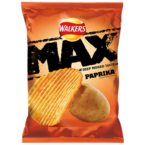 Walkers Max Paprika Crisps – Brits R U.S.