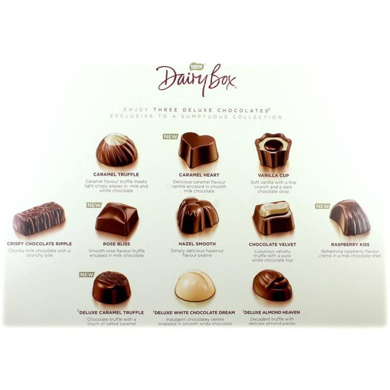 Nestle Dairy Box Deluxe Brits R U.S.