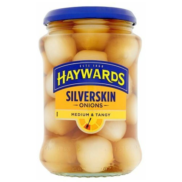 Haywards Medium and Tangy Silverskin Pickled Onions Brits R U.S.
