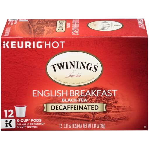 Twinings English Breakfast Decaffeinated Keurig