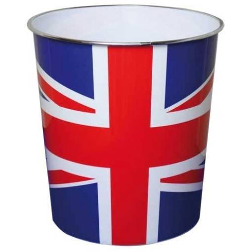 Union Jack Waste Bin