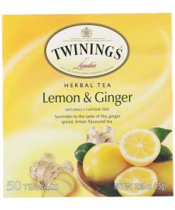 Twinings Lemon Ginger 50s