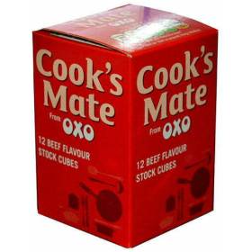 Oxo For Beef Cooks Mate Stock Cubes 12 Pack - Brits R U.S.