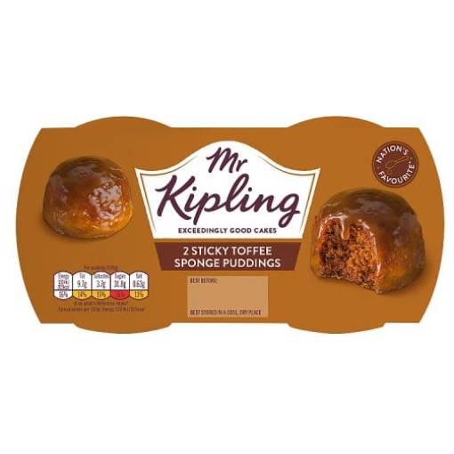 Mr Kipling Sticky Toffee Mr Kipling Sticky Toffee