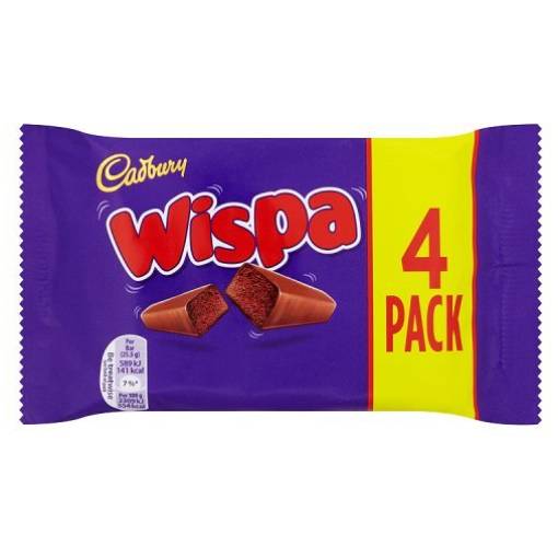 Cadbury Wispa 4 Pack Brits R Us