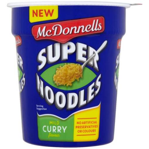 McDonnells Pot Noodles Curry