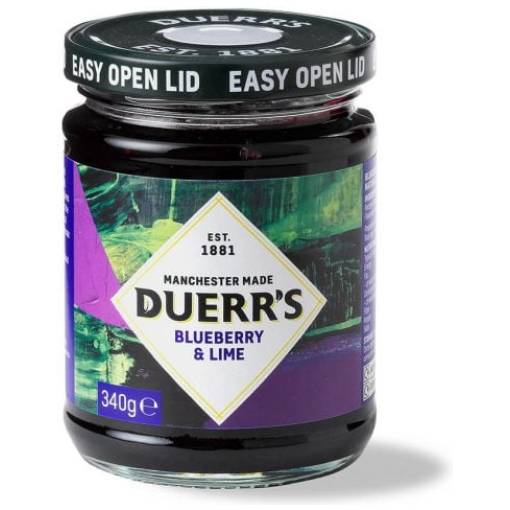 Duerrs blueberry lime