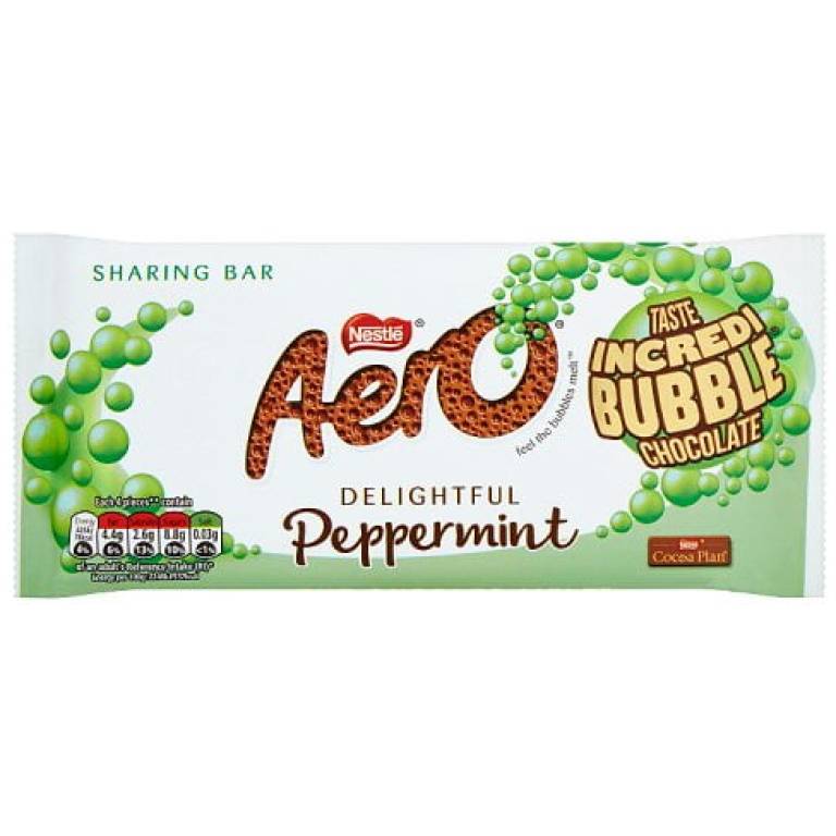 Nestle Aero Mint Chocolate Giant Brits R U.S.