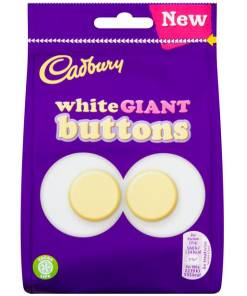 CDM Giant White Buttons