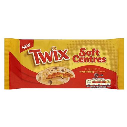 Twix Soft Center Biscuits