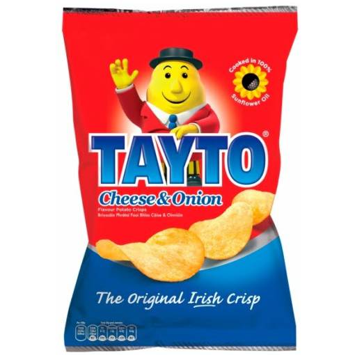 Tayto Cheese and Onion Crisps Sharing Bag – Brits R U.S.