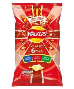 Walkers Classic 6Pack