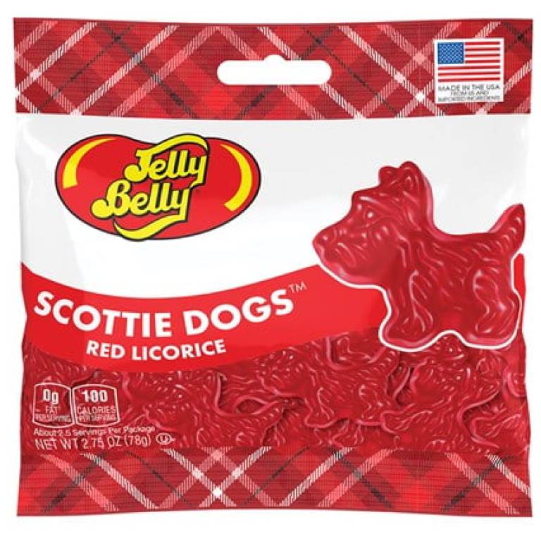 Scottie Dogs Red Licorice 2.75 oz Grab & Go® Bag Brits R U.S.