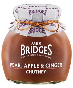 Mrs Bridges Pear Apple Ginger Chutney