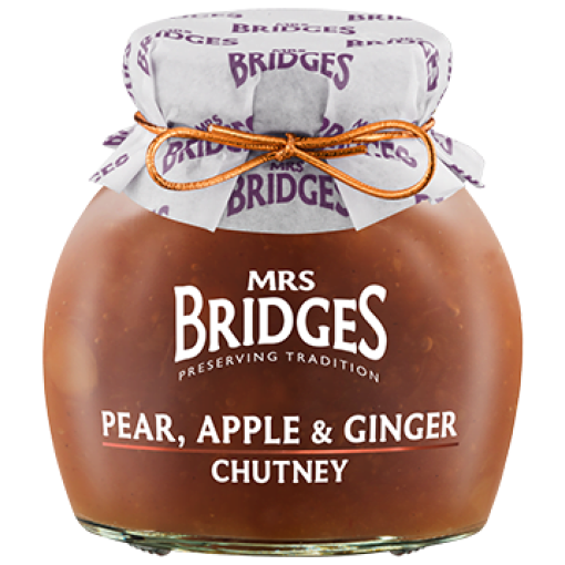 Mrs Bridges Pear Apple Ginger Chutney