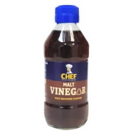 Chef Malt Vinegar Glass 284ml Brits R U.S.