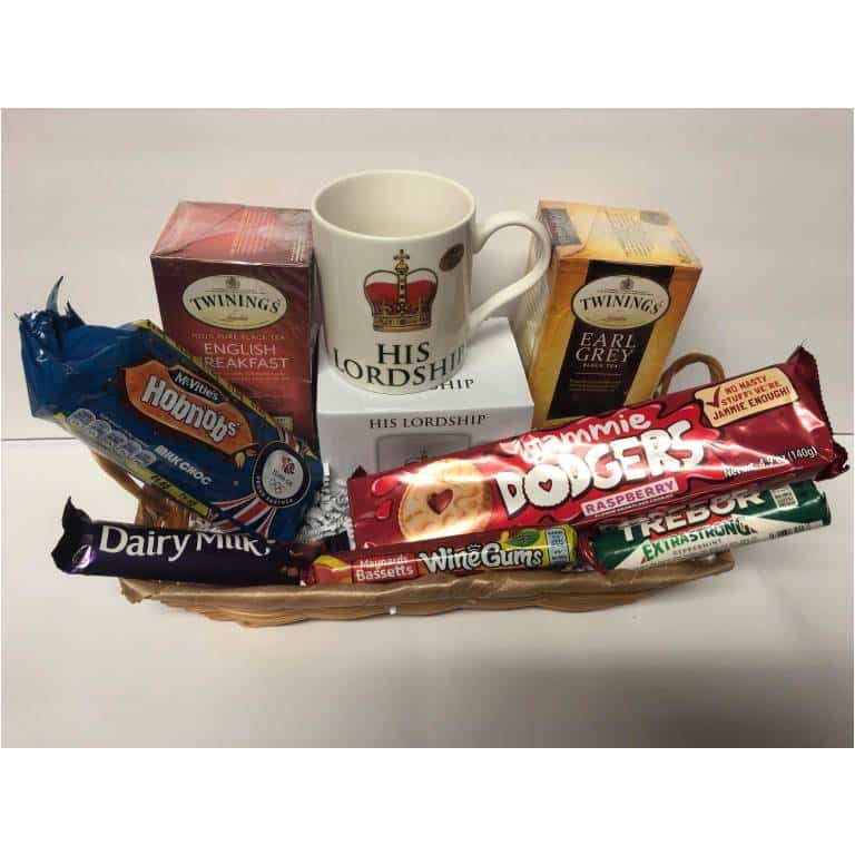 British Stuff Gift Basket Small Brits R U.S.