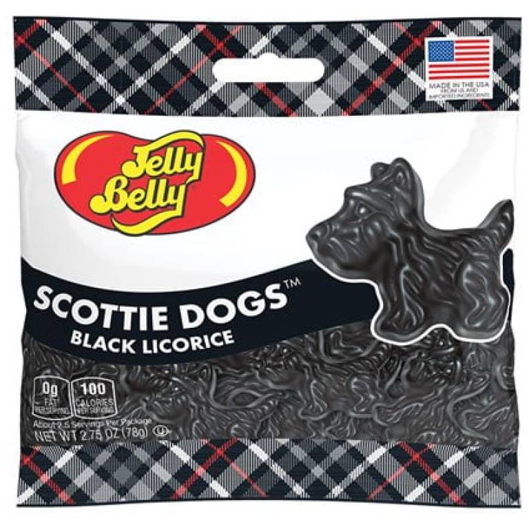Scottie Dogs Black Licorice 2.75 oz Grab & Go® Bag Brits R U.S.