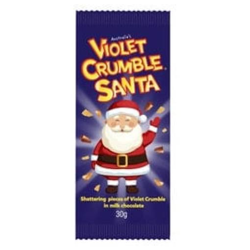 Violet Crumble Santa