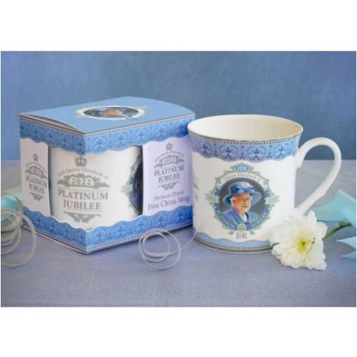 Platinum Jubilee Mug. Box