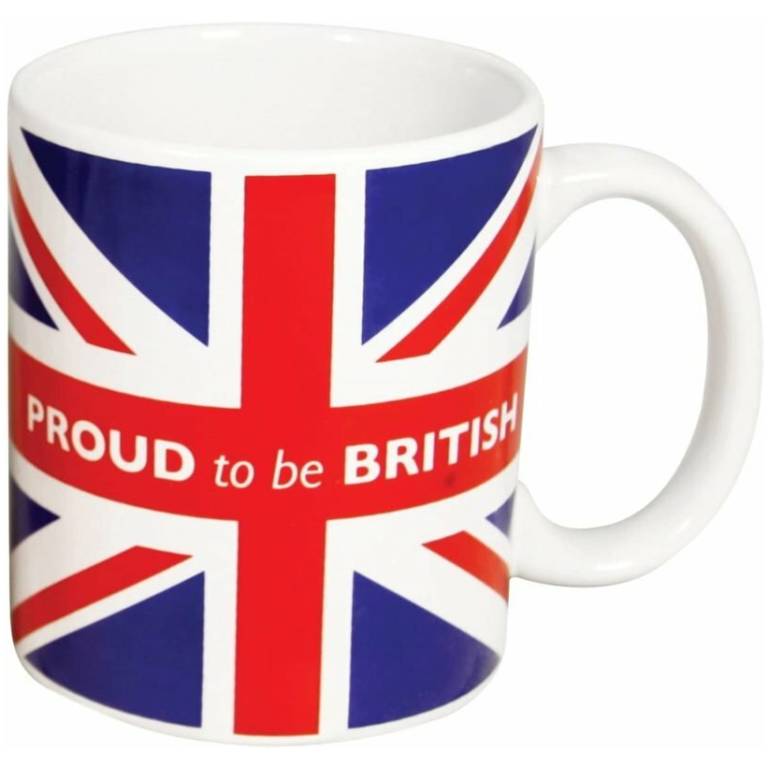 Union Jack Proud to be British Mug Brits R U.S.