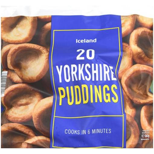 Iceland Yorkshire Pudding 20s Iceland Yorkshire Pudding 20s