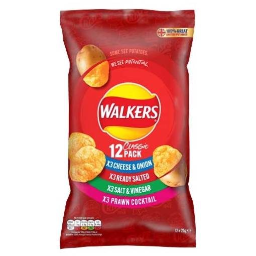 Walkers Classic 12 Pack