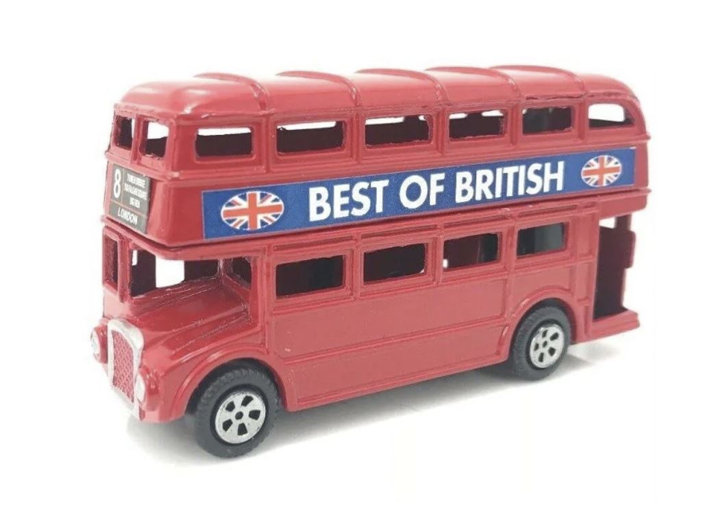 London Double Decker Bus - Diecast Metal – Brits R U.S.