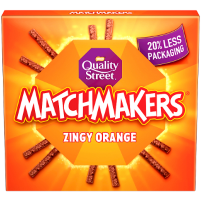 Nestle Quality Street Matchmakers Zingy Orange Brits R U.S.