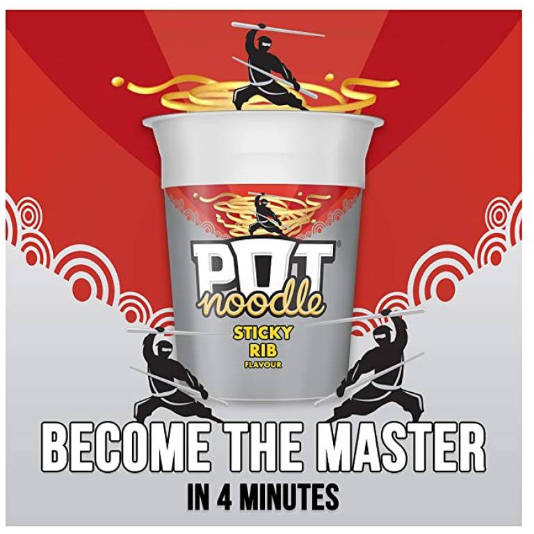 Pot Noodle Sticky Rib BB oct 2024 Brits R U.S.