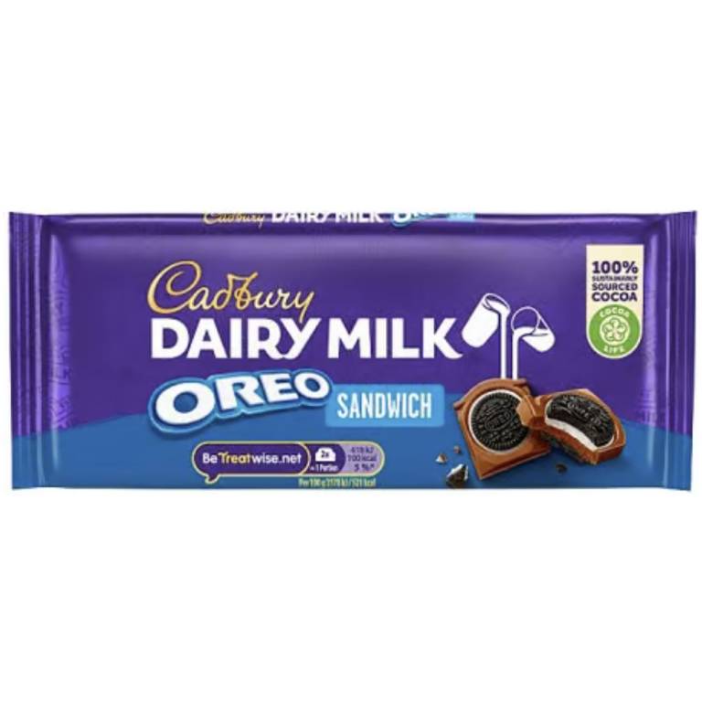 Cadbury Dairy Milk Oreo Sandwich Brits R U.S.